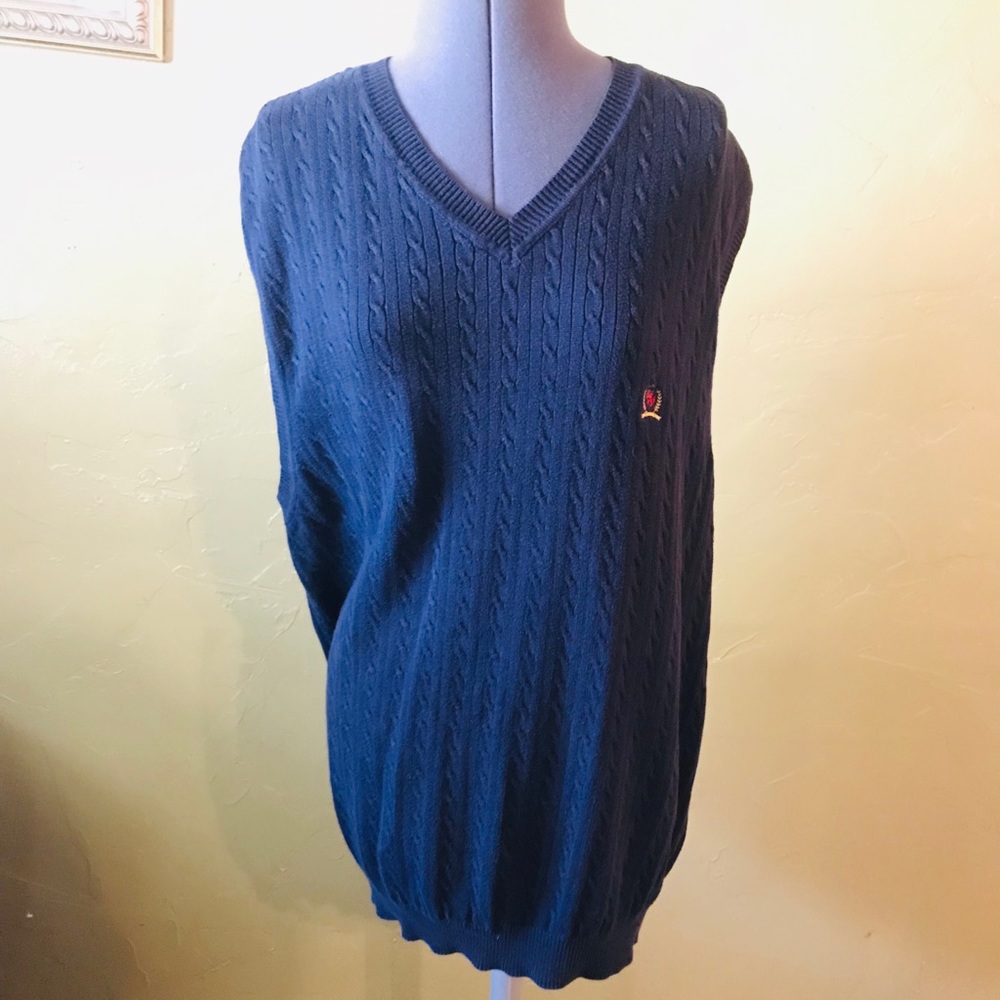 Tommy Hilfiger Dark Blue Sweater Vest